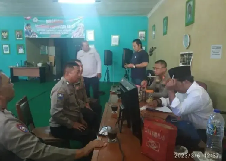 Polsek Pamulang Gandeng Fahmi Tamami Sampaikan Pesan Kamtibmas