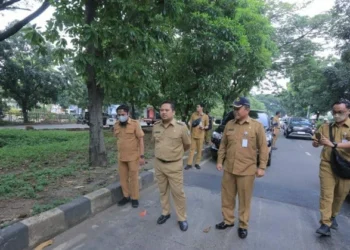 Sidak Pembangunan Jalan, Wali kota Arief Minta Pengerjaan Jangan Asal Jadi