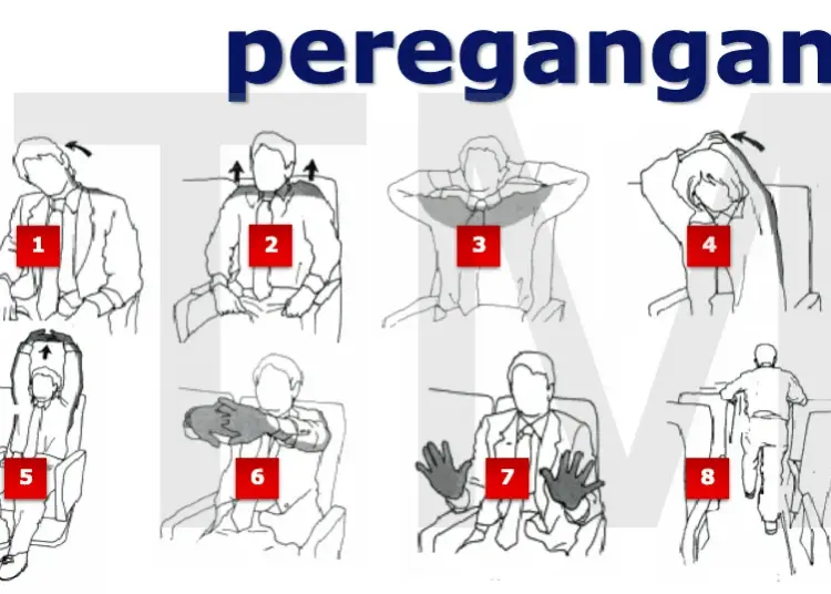 Gerakan Peregangan Selama Perjalanan Mudik.