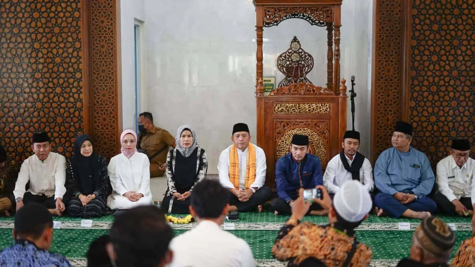 Bupati Serang Ratu Tatu Chasanah, menggelar safari Ramadhan di Kecamatan Ciruas, Rabu(5/4/2023). (ISTIMEWA)