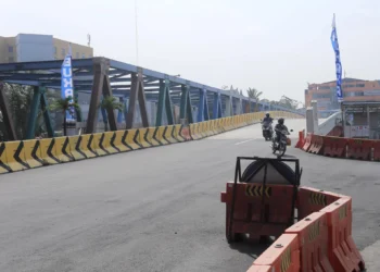 Setelah 8 Bulan, Jembatan Cisadane Kota Tangerang Bisa Dilintasi