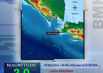 Informasi Gempa Bumi. (ISTIMEWA)