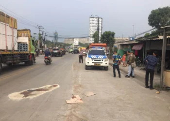 Ditabrak Truk, Seorang Pemuda Tewas di Cikande