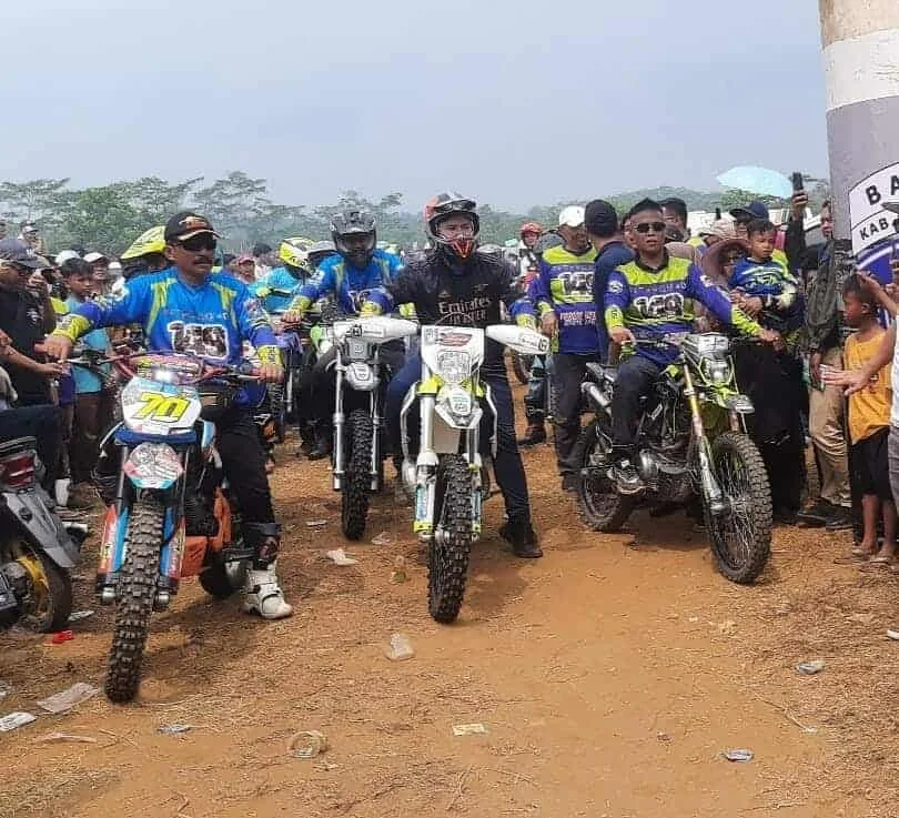 IMI Pandeglang gelar event Trail Adventure di Kecamatan Munjul, Kabupaten Pandeglang, Sabtu (27/5/2023). (ISTIMEWA)