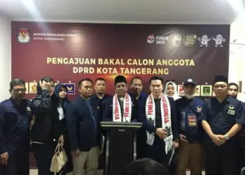 Daftar ke KPU Kota Tangerang, Partai NasDem Jadikan Petahana “Garda Terdepan”