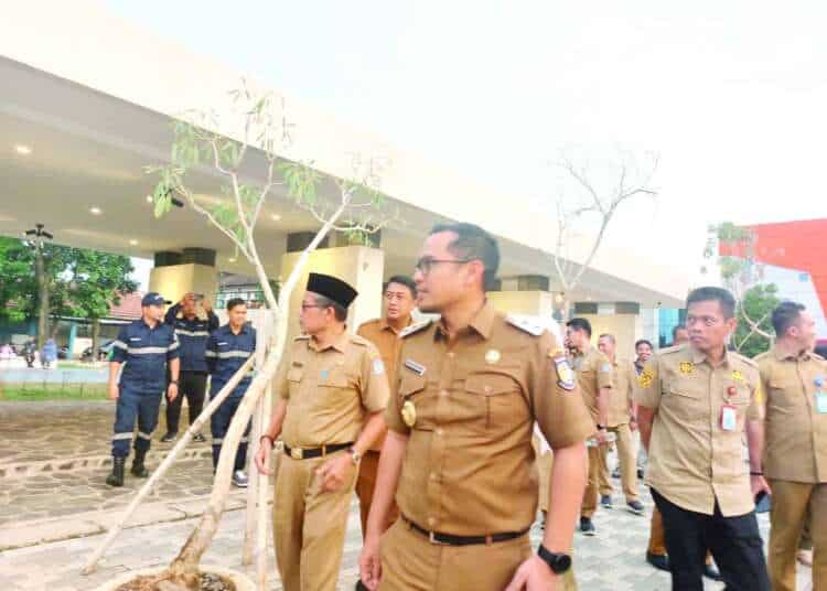 Pilar Soroti Penerangan Alun-alun Pamulang