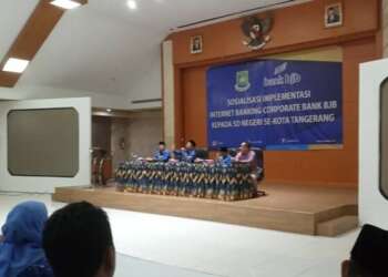 Per Juni, Sistem Pengelolaan Keuangan Sekolah di Kota Tangerang Dilaksanakan Secara Digital