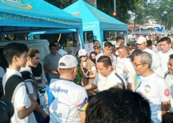 Disnaker Kota Tangerang Buka Bursa Kerja di Car Free Day