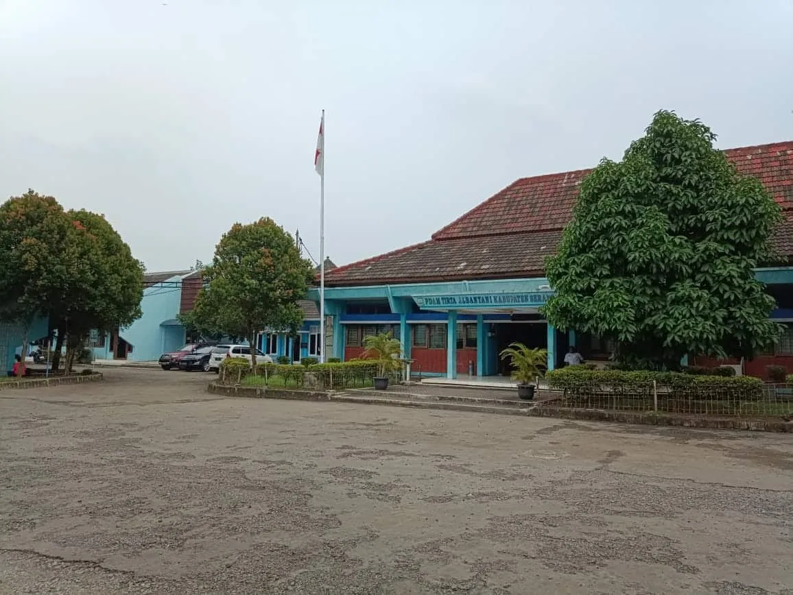 Kantor Perumdam Tirta Al-Bantani Kabupaten Serang. (ISTIMEWA)