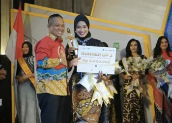 Dara, peserta POI asal Kabupaten Serang pemenang Runner Up III. (ISTIMEWA)