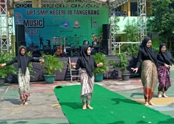 Jelang Kenaikan Kelas, SMP Negeri 18 Kota Tangerang Gelar Pentas Seni