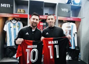 Messi Menggila di Laga Testimonial Maxi Rodriguez