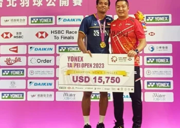 Chico Aura Dwi Wardoyo Juara, Ana/Tiwi Kandas di Taipei Open 2023