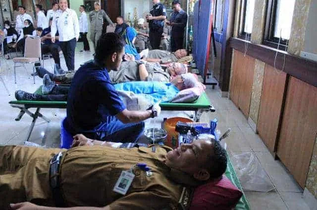 Jelang HANI 2023, BNN Kota Tangerang Gelar Donor Darah