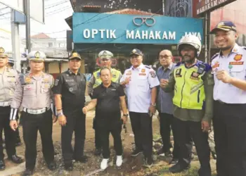 Dishub Kota Tangsel Uji Coba Rekayasa Lalu Lintas di Kampung Utan