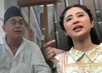 Dewi Perssik dan Ketua RT Berdamai