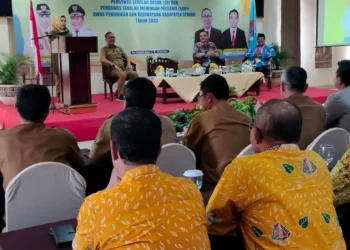 Bupati Serang Ratu Tatu Chasanah, menghadiri acara Rakor pejabat fungsional di lingkungan dunia pendidikan. (ISTIMEWA)