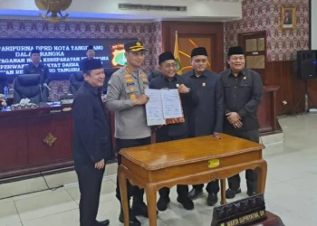 DPRD Kota Tangerang dan Polrestro Tangerang Kota Teken MoU Bantuan Pengamanan dan Pembentukan Produk Hukum