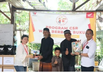 PT Wahanaartha Ritelindo Donasikan Buku ke Yayasan Al Hidayah Kota Tangerang