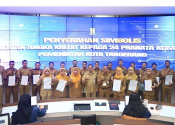 24 Pranata Komputer di Lingkungan Pemkot Tangerang Terima Penilaian Angka Kredit