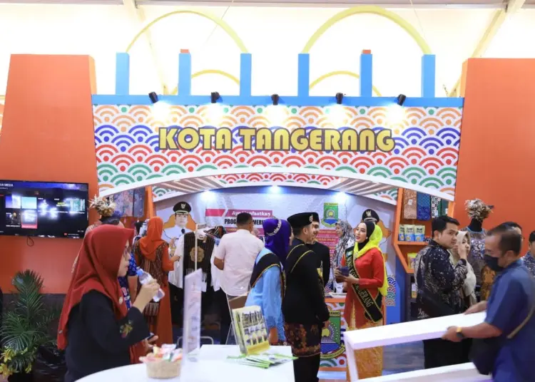 Produk UMKM Kota Tangerang Mejeng di Indonesia City Expo Makassar