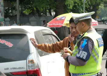 Ditlantas Polda Banten dan Polres jajaran melaksanakan kegiatan Operasi Patuh Maung 2023. (ISTIMEWA)