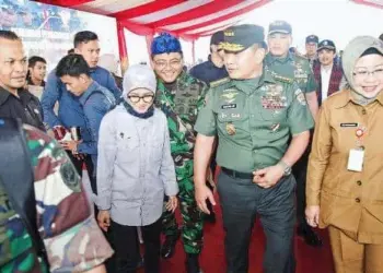 Kasad Jendera Dudung Abdurachman Resmikan Manunggal Air di Lebak