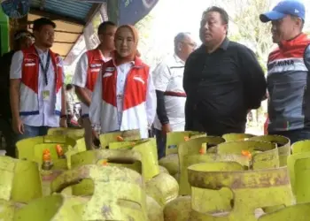 Dirut Pertamina Pastikan Pasokan Gas Elpiji 3 Kg Aman