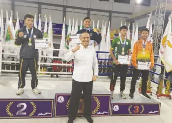 Pengprov Muaythai Banten Segel 10 Tiket PON XXI/2024