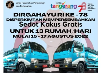 15-17 Agutus 2023, Ada Layanan Sedot Kakus Gratis di Kota Tangerang,Begini Caranya