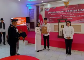 “Kado” HUT Kemerdekaan RI, 5 Napi di Lebak Dapat Remisi dan Langsung Bebas