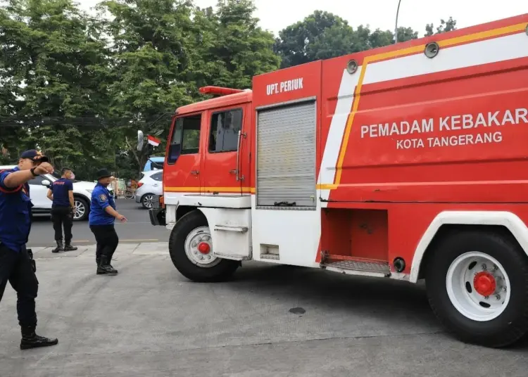 Antisipasi Kekeringan, 5 Truk Tangki BPBD Kota Tangerang Disiagakan