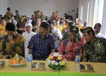 Hadiri Acara Dharma Tula Pura Kerta Jaya, Ini Pesan Wakil Wali Kota Tangerang