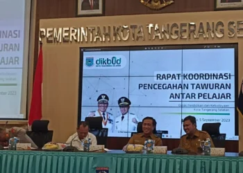 Dindikbud Tangsel Gelar Rakor, Bahas Pencegahan Tawuran