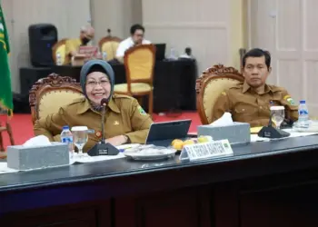 Pj Sekda Banten Virgojanti. (LUTHFI/SATELITNEWS.COM)