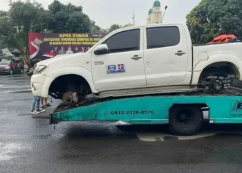 Barang bukti tindak kejahatan, diamankan di Mapolres Pandeglang. (ISTIMEWA)