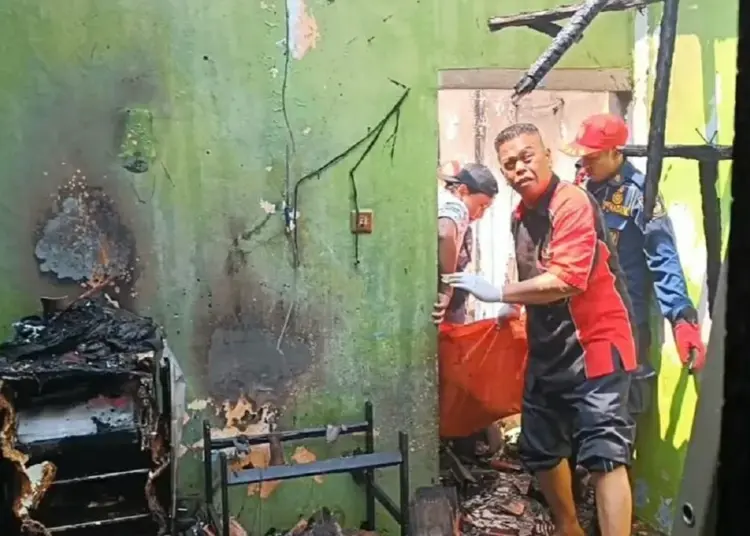 Empat Kontrakan Terbakar di Pakulonan, Satu Tewas