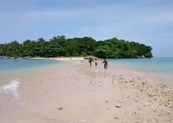 Pulau Liwungan. (ISTIMEWA)