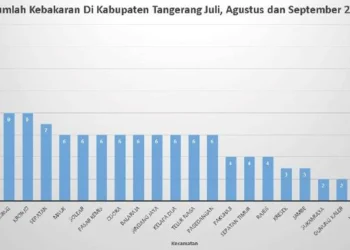 Tigaraksa Wilayah Tertinggi Kasus Kebakaran