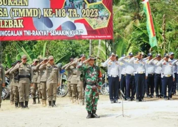 TMMD Ke-118 Kabupaten Lebak Resmi Dibuka