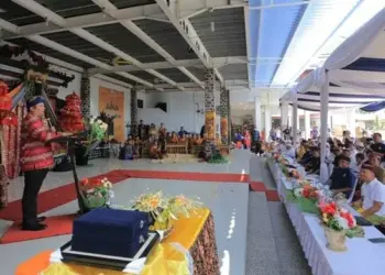 Buka Utsawa Dharma Gita Tingkat Kota Tangerang, Ini Pesan Wali kota Arief