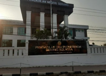 Pengadilan Negeri Tipikor Serang. (ISTIMEWA)