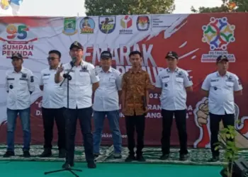 Gelar Apel Akbar di Hari Sumpah Pemuda ke-95, Camat Benda Ajak Pemuda Berperan, Bukan Baperan