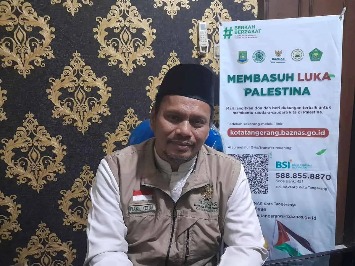 Baznaz Kota Tangerang Kumpulkan Rp100 Juta Donasi Untuk Palestina