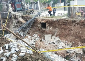 Turap Kali Serua Rubuh, Polisi Duga Ada Kelalaian