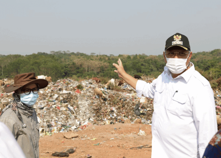 Sampah Tangsel Dibuang ke Lebak