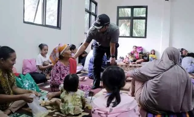 Sapa Pengungsi, Wali kota Arief: Jaga Kesehatan