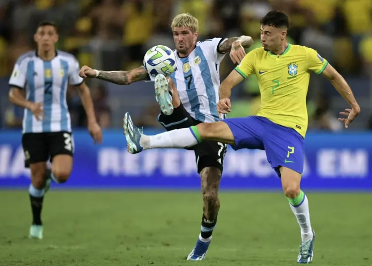 Laga Super Panas di Maracana, Argentina Kalahkan Brasil 0-1