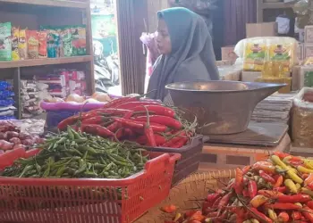 Harga Cabai Rawit di Pasar Anyar Tangerang Bikin Pedagang Menjerit