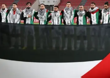 Laga Emosional Timnas Palestina